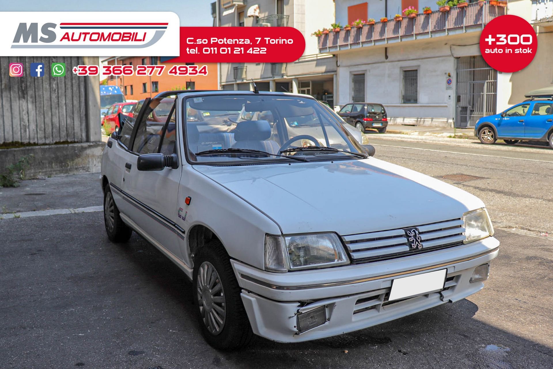 Auto Usate Torino Peugeot 205 Benzina cat Cabriolet CJ