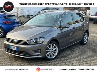 Volkswagen Golf Sportsvan 1.6 Tdi Bluemotion 110Cv Highline D Usate A Pavia