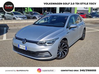 Volkswagen Golf 2.0 Tdi Style 115Cv Usate A Vercelli