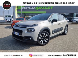 Auto Citroën C3 1.2 Puretech 110Cv Shine Usate A Vercelli