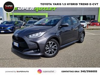 Auto Toyota Yaris 1.5 Hybrid Trend E-Cvt Usate A Vercelli
