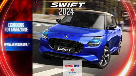 Auto Suzuki Swift 1.2 Hybrid Top 2Wd - Modello 2024 Nuove Pronta Consegna A Roma