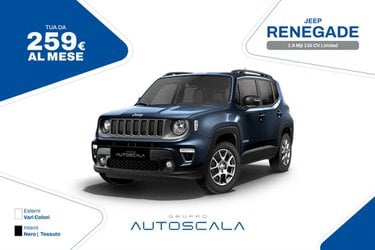 Auto Jeep Renegade 1.6 Mjt 130 Cv Limited Nuove Pronta Consegna A Napoli