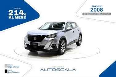 Auto Peugeot 2008 1.5 Bluehdi 110 S&S Active Pack Usate A Napoli