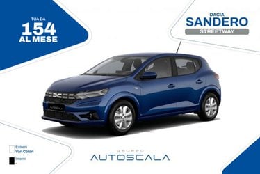 Auto Nuove Pronta Consegna Napoli Dacia Sandero Benzina Nuova Streetway 1.0  SCe 65 CV S&S Expression - Gruppo Auto Scala