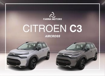 Auto Citroën C3 Aircross Puretech 110 S&S Max Safety Pack Prezzo Reale Km0 A Milano