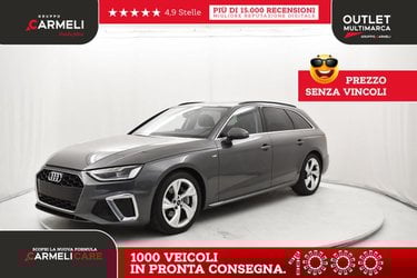 Auto Usate A Brescia | Audi A4 Avant 40 2.0 Tdi Mhev S Line Edition 204Cv S-Tronic Tetto - Gancio...