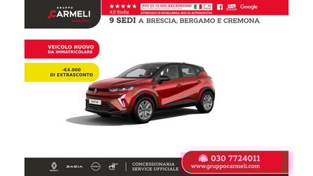 Nuove Pronta Consegna A Bergamo | Renault Captur 1.8 Full Hybrid E-Tech Evolution 160Cv Auto -Mo...