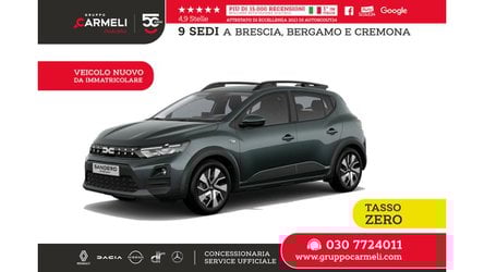 Auto Nuove Pronta Consegna A Brescia | Dacia Sandero Stepway 1.2 Eco-G Expression 120Cv - Tasso 0