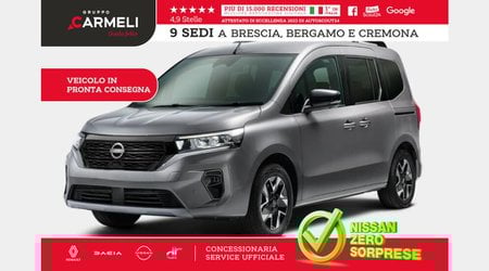Auto Nuove Pronta Consegna A Brescia | Nissan Townstar 1.3 130Cv L2 Tekna 7P.ti - Autocarro**