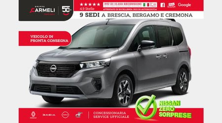 Auto Nuove Pronta Consegna A Brescia | Nissan Townstar 1.3 130Cv L2 Tekna 7P.ti - Autocarro**