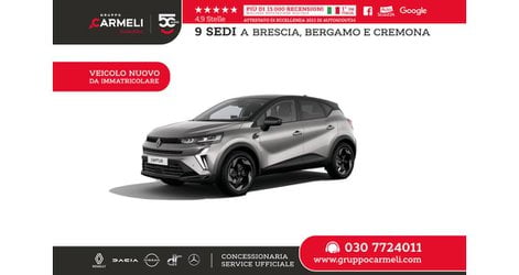 Auto Nuove Pronta Consegna A Brescia | Renault Captur 1.2 Eco-G Techno 120Cv