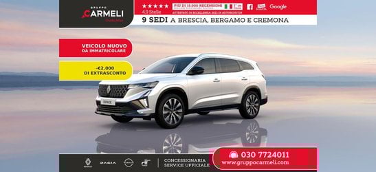 Auto Nuove Pronta Consegna A Brescia | Renault Espace 1.2 Full Hybrid E-Tech Techno 200Cv Auto -R...