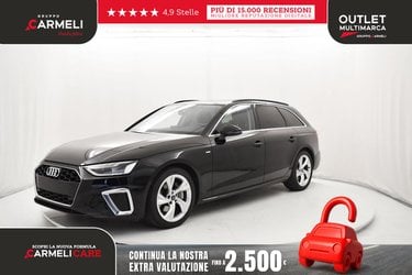 Auto Usate A Brescia | Audi A4 Avant 40 2.0 Tdi Mhev S Line Edition 204Cv S-Tronic Tetto - Gancio...
