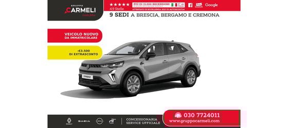 Auto Nuove Pronta Consegna A Brescia | Renault Symbioz 1.3 Mild Hybrid Evolution 140Cv Auto -Rest...
