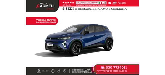 Auto Nuove Pronta Consegna A Brescia | Renault Captur 1.0 Eco-G Techno 100Cv