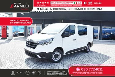 Auto Nuove Pronta Consegna A Bergamo | Renault Trafic Iv Van T27 2.0 Blue Dci 130Cv L1H1 D.cab. -...