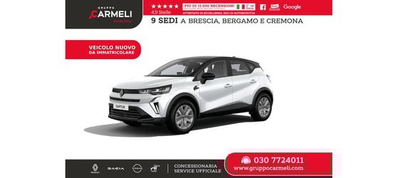Auto Nuove Pronta Consegna A Brescia | Renault Captur 1.2 Tce Evolution 115Cv -Restyling My25