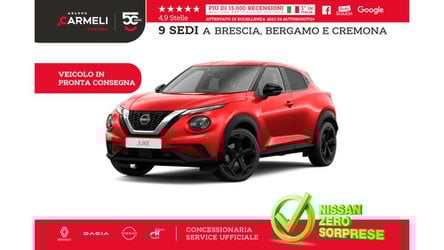 Auto Nuove Pronta Consegna A Bergamo | Nissan Juke 1.0 Dig-T Tekna 114Cv