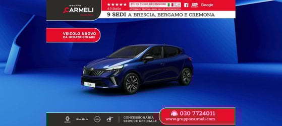 Auto Nuove Pronta Consegna A Bergamo | Renault Clio 1.0 Eco-G Techno 100Cv