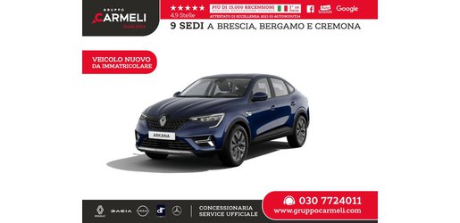 Auto Renault Arkana 1.3 Mild Hybrid Evolution 140Cv Edc - Ecoincentivo 2024 Con Rottamazione Euro 0/1/2 Nuove Pronta Consegna A Brescia