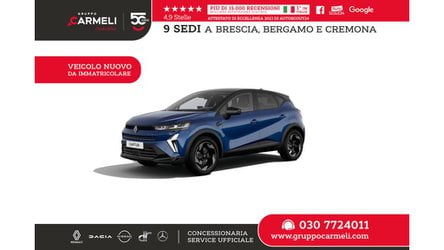 Nuove Pronta Consegna A Brescia | Renault Captur 1.8 Full Hybrid E-Tech Techno 160Cv Auto
