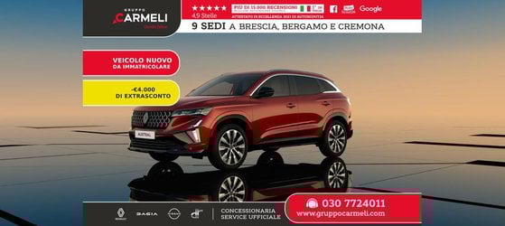 Auto Nuove Pronta Consegna A Brescia | Renault Austral 1.2 Full Hybrid E-Tech Techno 200Cv Auto -...