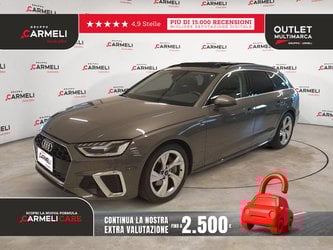 Usate A Brescia | Audi A4 Avant 40 2.0 Tdi Mhev S Line Edition 204Cv S-Tronic - Tetto - Gancio