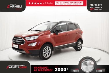 Usate A Brescia | Ford Ecosport 1.0 Titanium S&S Manuale,Pelle,Sensori Parcheggio,Telecamera