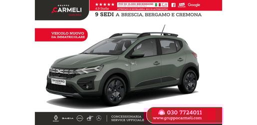 Auto Nuove Pronta Consegna A Bergamo | Dacia Sandero Stepway 1.0 Tce Expression Eco-G 100Cv - My2...