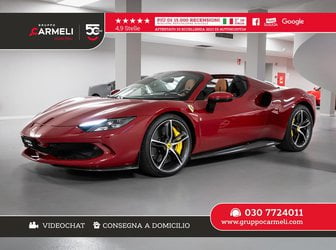 Usate A Brescia | Ferrari 296 Gts 3.0 -Carbonio-Rosso Mugello-Sollevatore