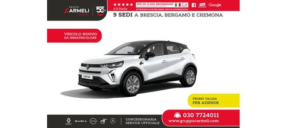 Nuove Pronta Consegna A Brescia | Renault Captur 1.2 Tce Evolution 115Cv -Restyling My25