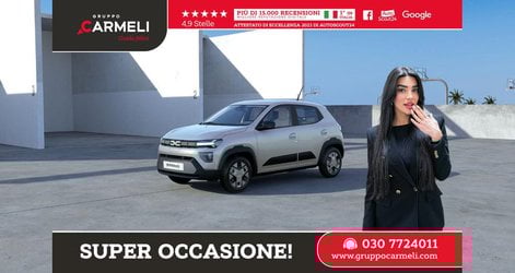 Nuove Pronta Consegna A Bergamo | Dacia Spring Expression Electric 65 -Incentivo Regione Lombardia