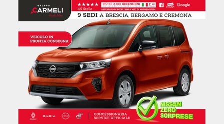 Auto Nuove Pronta Consegna A Brescia | Nissan Townstar 1.3 130Cv L2 N-Connecta 7P.ti Auto - Iva E...