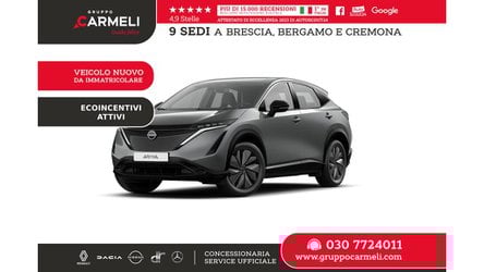Auto Nuove Pronta Consegna A Bergamo | Nissan Ariya 63 Kwh Engage 2Wd - Ordinabile