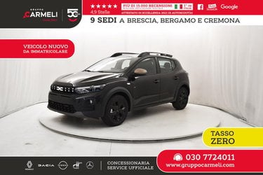 Auto Nuove Pronta Consegna A Brescia | Dacia Sandero Stepway 1.2 Eco-G Extreme 120Cv - Tasso 0