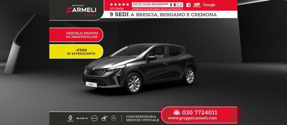 Auto Nuove Pronta Consegna A Brescia | Renault Clio 1.0 Eco-G Generation 100Cv