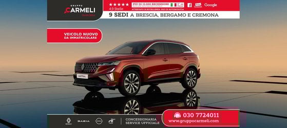 Auto Nuove Pronta Consegna A Brescia | Renault Austral 1.2 Full Hybrid E-Tech Techno 200Cv Auto -...