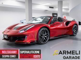 Auto Usate A Brescia | Ferrari 488 Spider Pista Spider-Rosso Fuoco-Sollev-Scarico-Carbonio-Ppf
