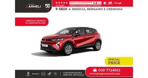 Auto Nuove Pronta Consegna A Brescia | Renault Captur 1.2 Eco-G Evolution 120Cv