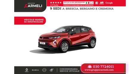 Auto Nuove Pronta Consegna A Brescia | Renault Captur 1.2 Eco-G Evolution 120Cv