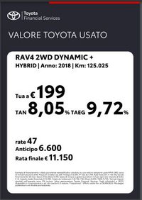 Toyota RAV4 Ibrida 2.5 Hybrid 2WD Dynamic+ Usata in provincia di Vicenza - Marcante Automobili - Via Olmo  43 img-19