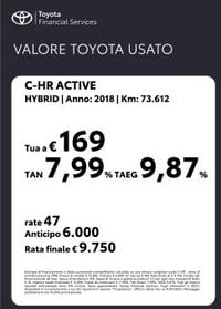 Toyota C-HR Ibrida 1.8 Hybrid E-CVT Active Usata in provincia di Vicenza - Marcante Automobili - Via Olmo  43 img-20