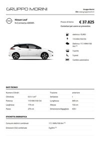 Nissan Leaf Elettrica N-Connecta 40 kWh Usata in provincia di Modena - T Motor Modena - Via Emilia Ovest  792 img-15