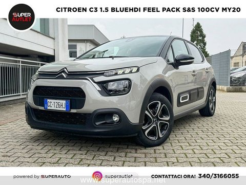 Auto Citroën C3 1.5 Bluehdi Feel Pack S&S 100Cv My20 Usate A Milano