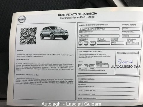 Auto Nissan Qashqai Qashqai 1.5 Dci Dpf Acenta Usate A Novara
