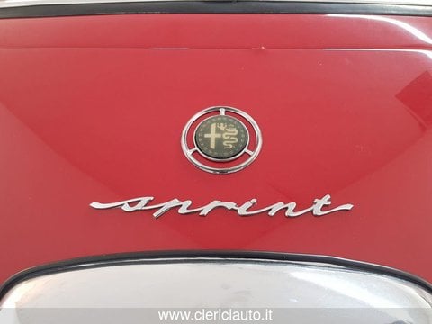 Auto Alfa Romeo Giulia Sprint 1600 Epoca A Como