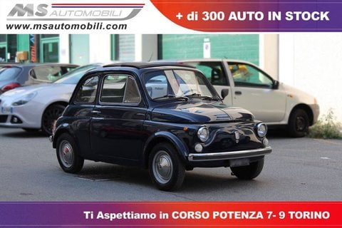 Auto Fiat 500 L (D'epoca) Lusso Targa E Libretto Originali Epoca A Torino