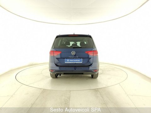 Auto Volkswagen Touran 2.0 Tdi 150 Cv Scr Dsg Business Km0 A Milano
