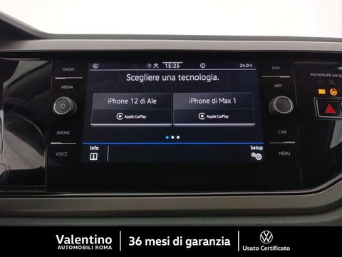 Auto Volkswagen Polo 1.0 Evo R-Line 80 Cv 5P. Bluemotion Technology Usate A Roma